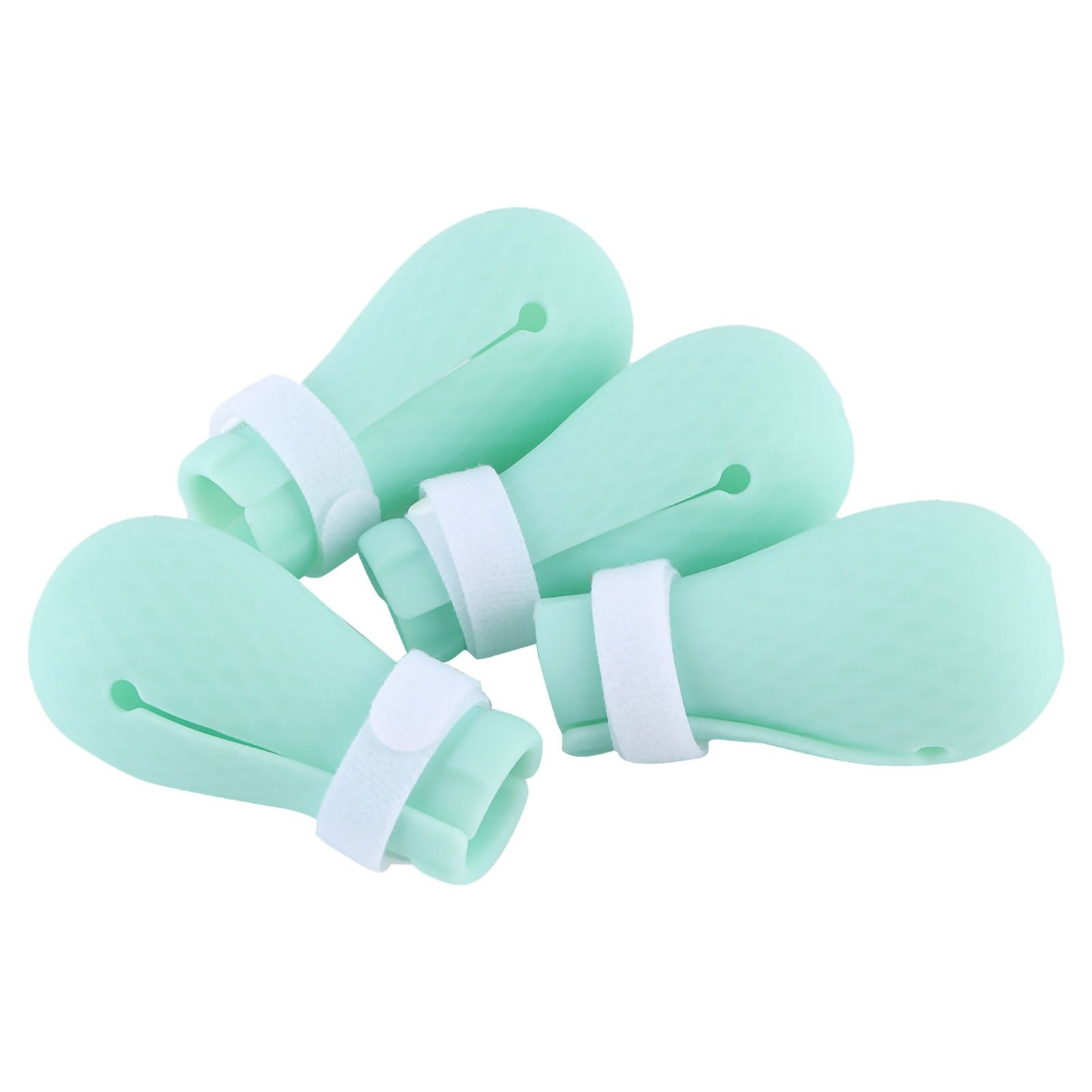 4Pcs Set Silicone AntiScratch Pet Cat Paw Protector for Bathing Barbering Grooming… image 3