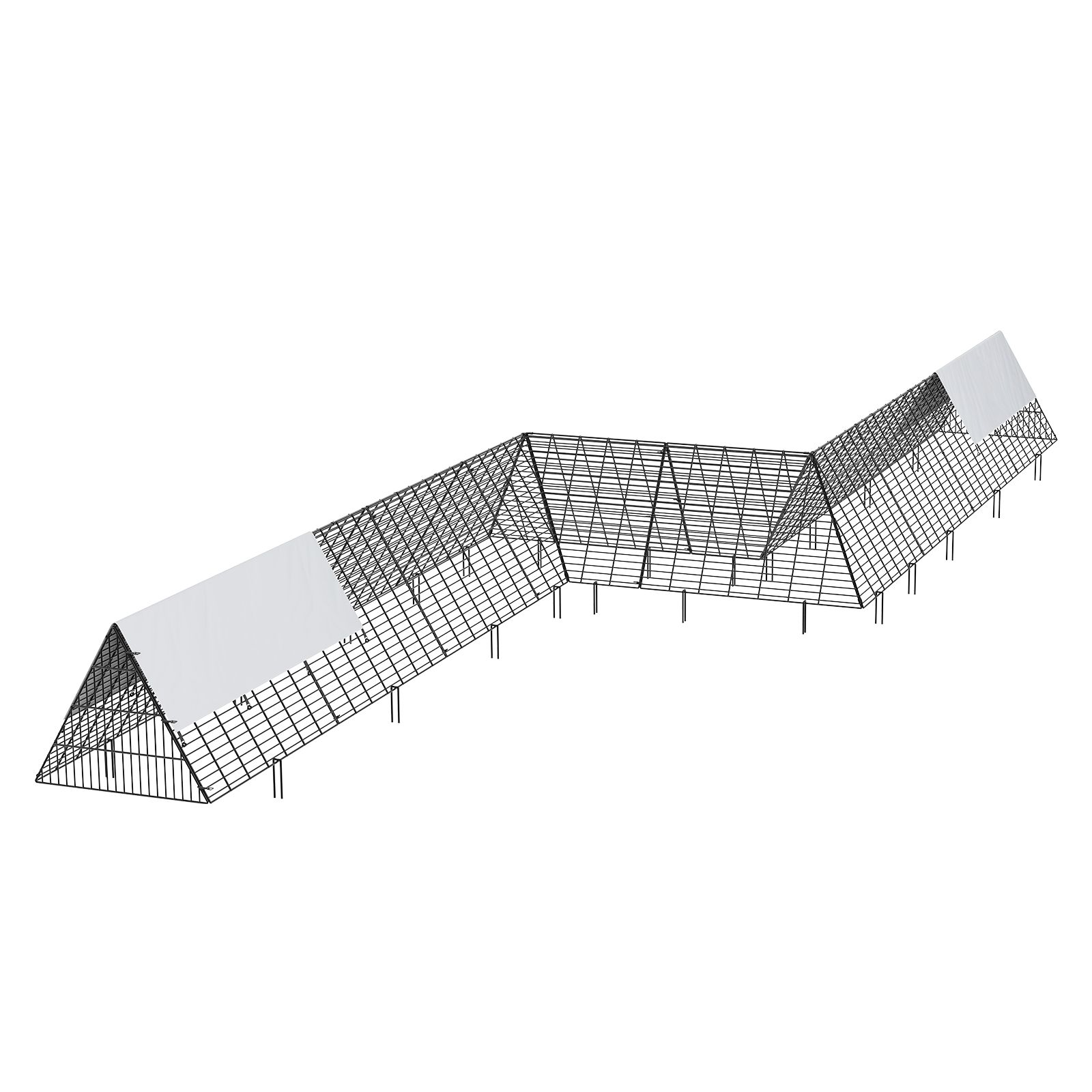 Chicken Tunnels, 729 × 200 × 61.5cm image 12
