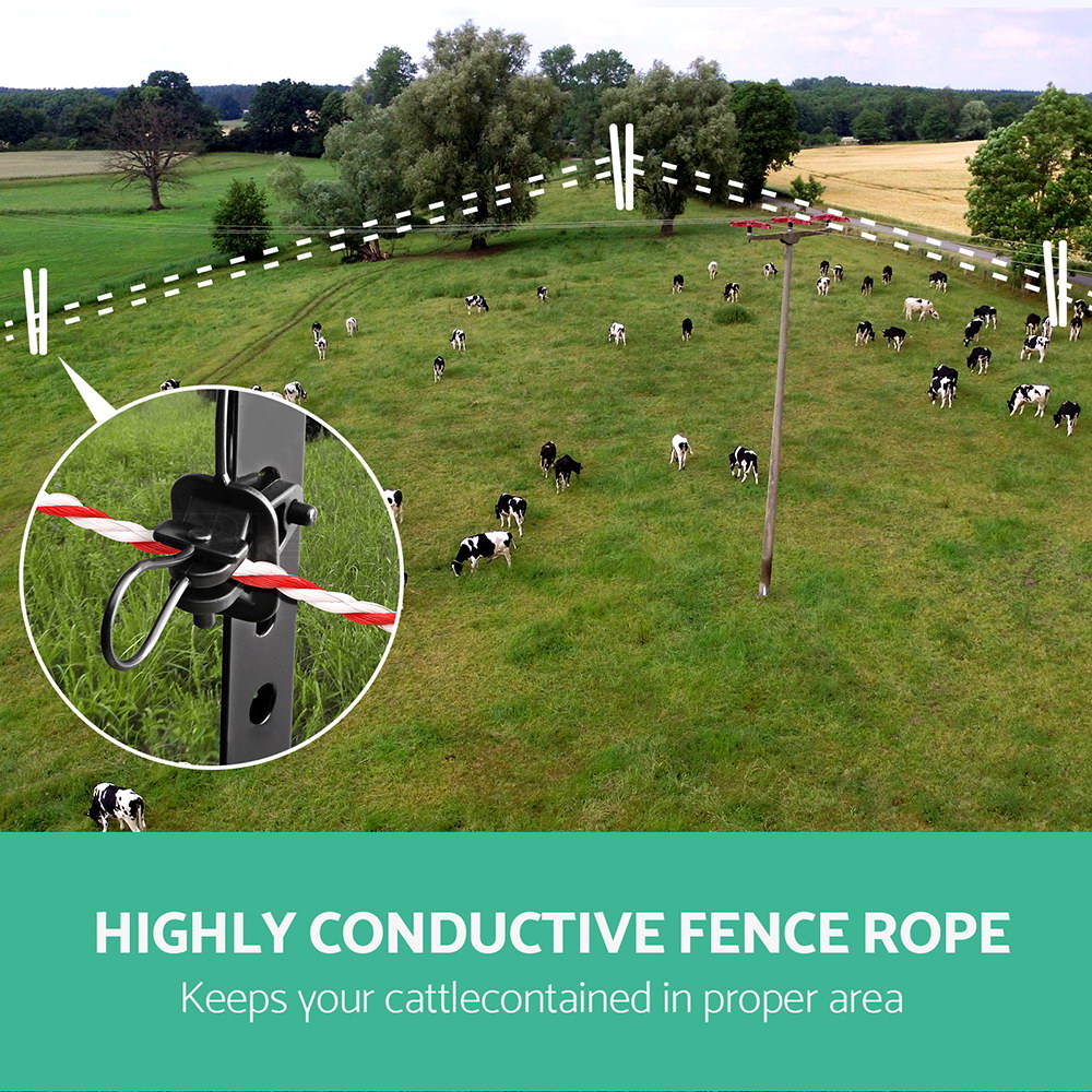 Giantz Electric Fence Poly Rope 500M image 4
