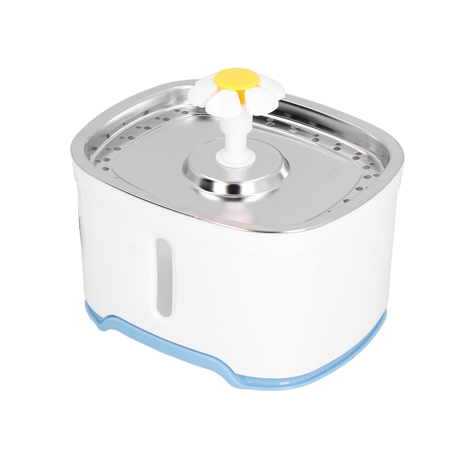 2.5L Stainless Steel Pet Water Fountain Silent Running Water Circulation Drinking… image 3
