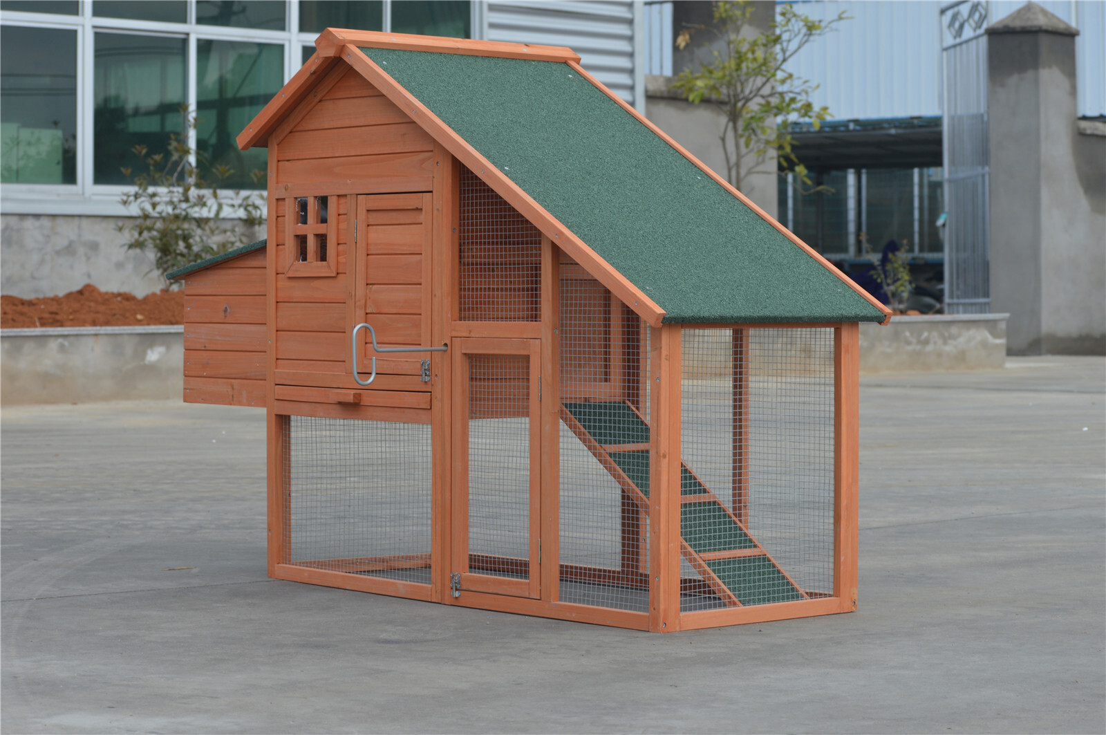 YES4PETS Large Chicken Coop Rabbit Hutch Ferret Cage Hen Chook Cat Kitten House image 3