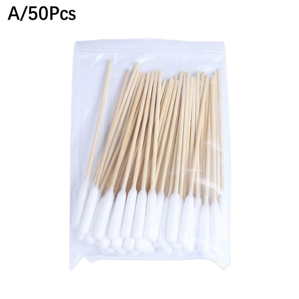 Long Cotton Swabs for Pet Ear Cleaning, Makeup Application, 100 Count image 3