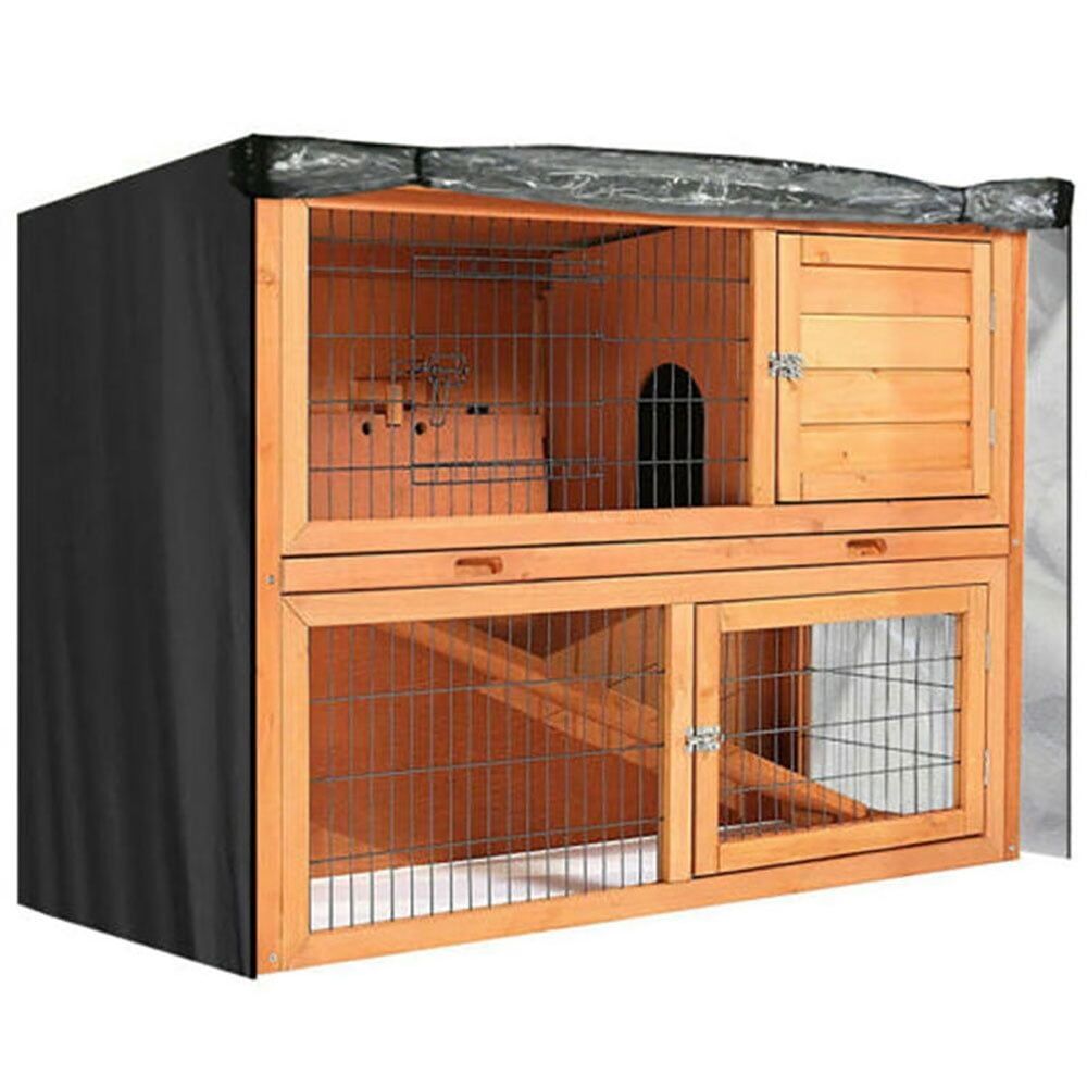 Rabbit Hutch Cover for Double Deckers Double Hutches Pet Cage Dustcover Waterproof… image 2