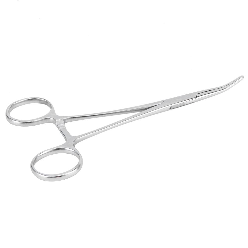 Surgical Haemostatic Hemostatic Forceps Stainless Steel Curved Tip Pliers Pet Hair… image 7