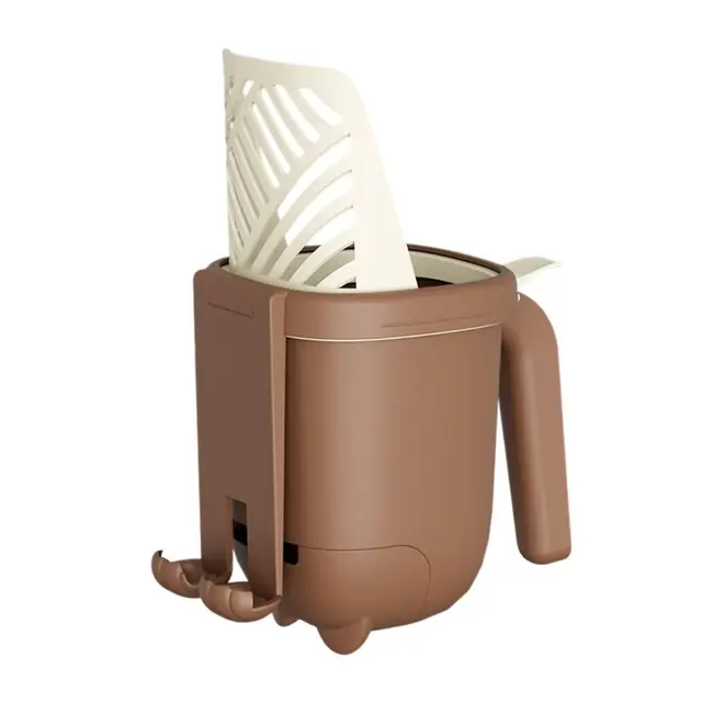 Cat Litter With Storage Bucket And Sand Leakage Function Self Cleaning Portable Cat…