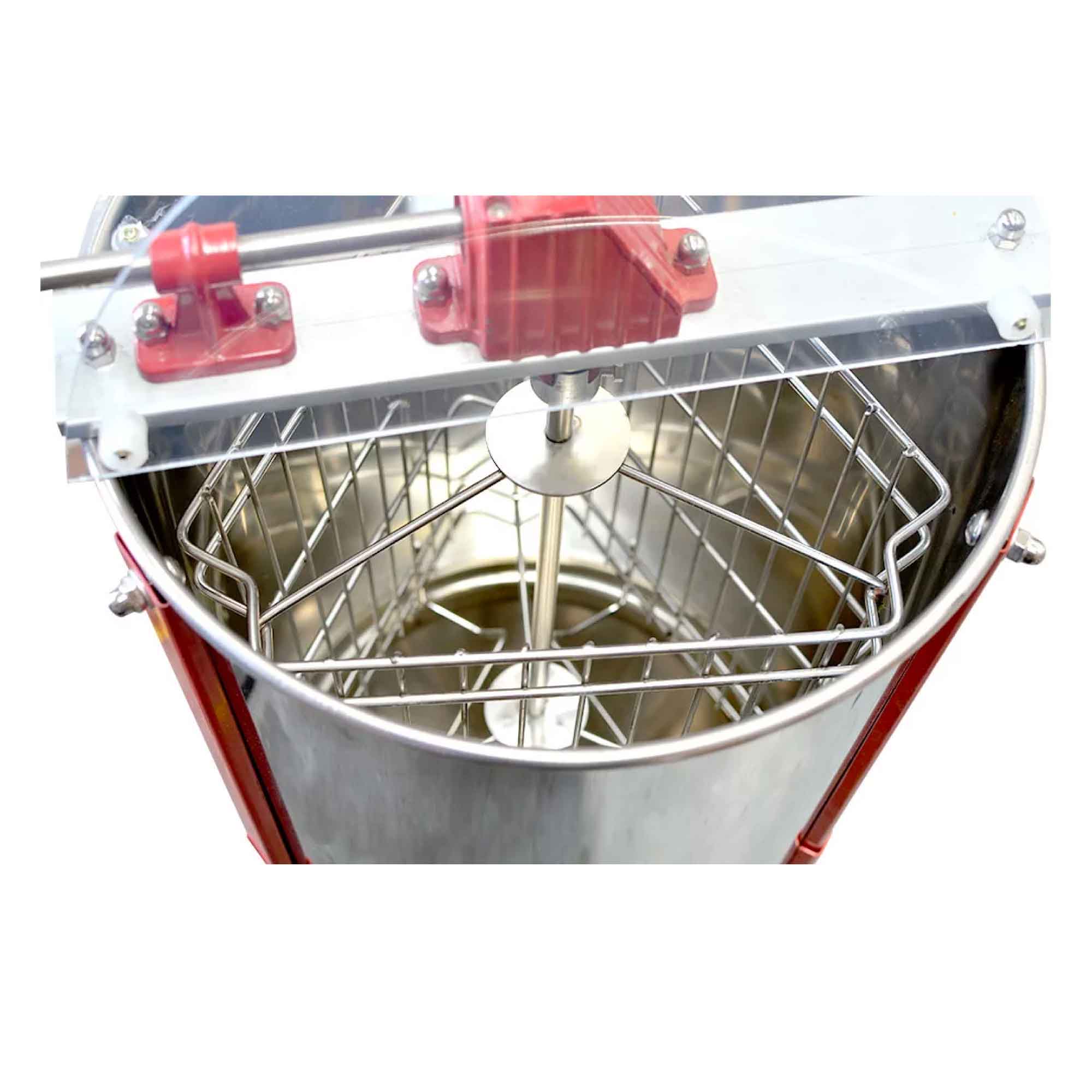 3 Frame Honey Extractor Stainless Manual Spinner Crank Honey Bee Hive Beekeeping image 6