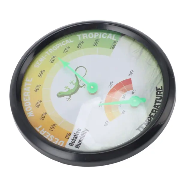 Thermometer Hygrometer Dial High Precise Pointer Type Mechanical Temperature and…