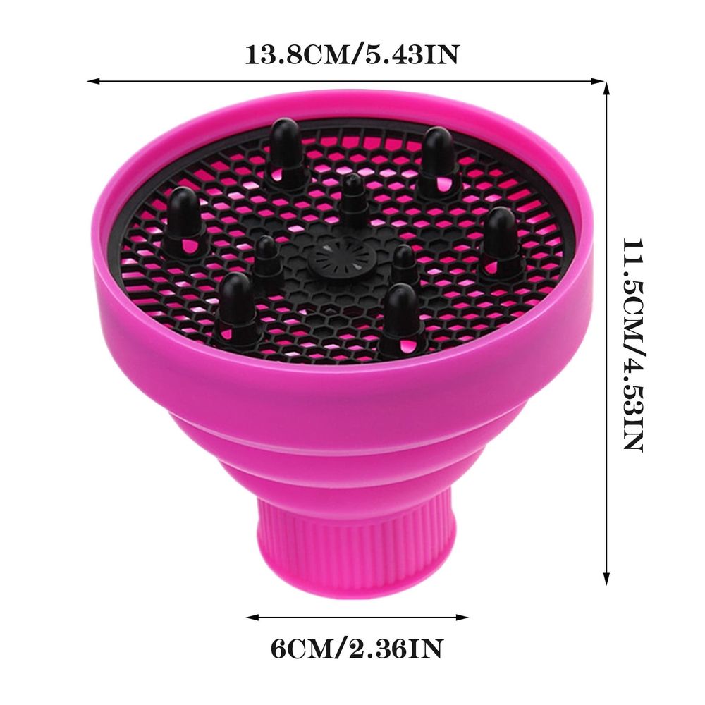Universal Collapsible Hair Dryer Diffuser Attachment- Salon Grade tool image 3