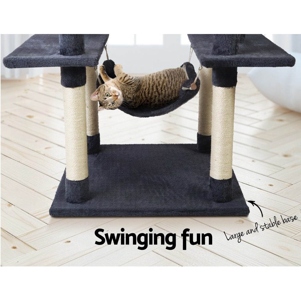 i.Pet Cat Tree 184cm Tower Scratching Post Scratcher Wood Trees Condo Bed House image 7