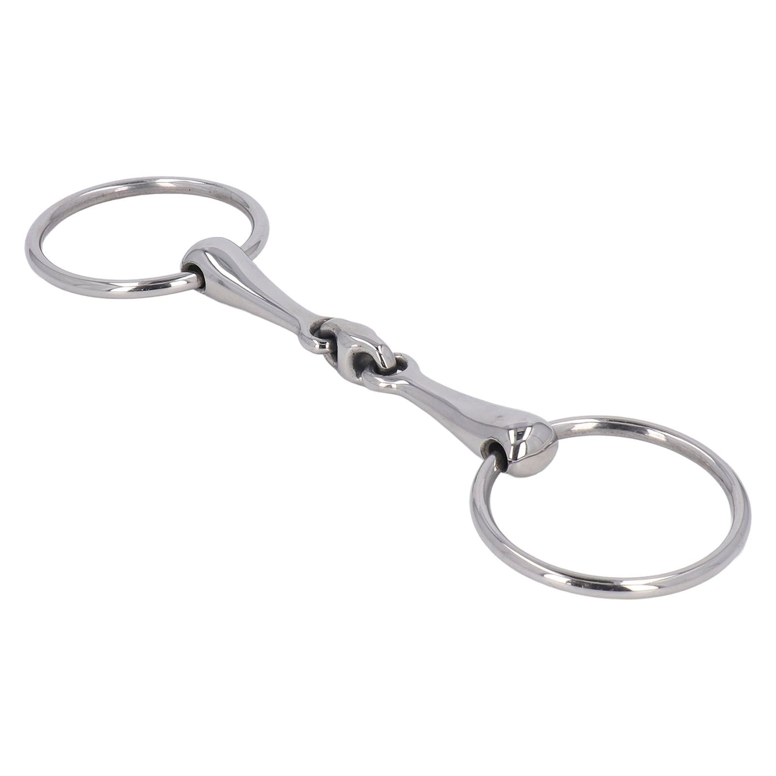 Horse Snaffle Stainless Steel Flexible Jointed Wearable Rust Proof O Ring Horse Mouth… image 3