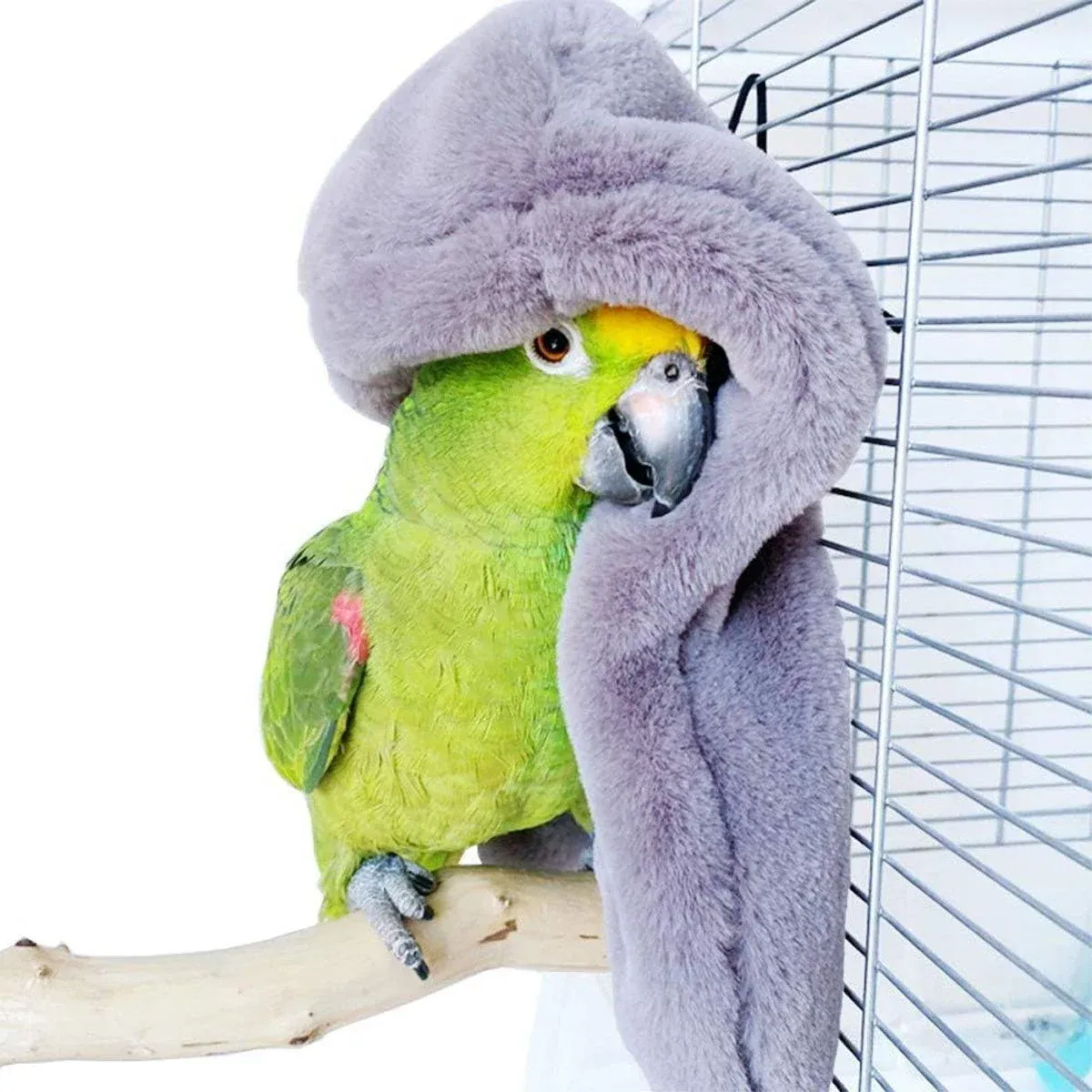 Cozy Bird Blanket Shawl Parrot Snuggle Cabin Plush Hanging Cotton Nest Bedding… image 12