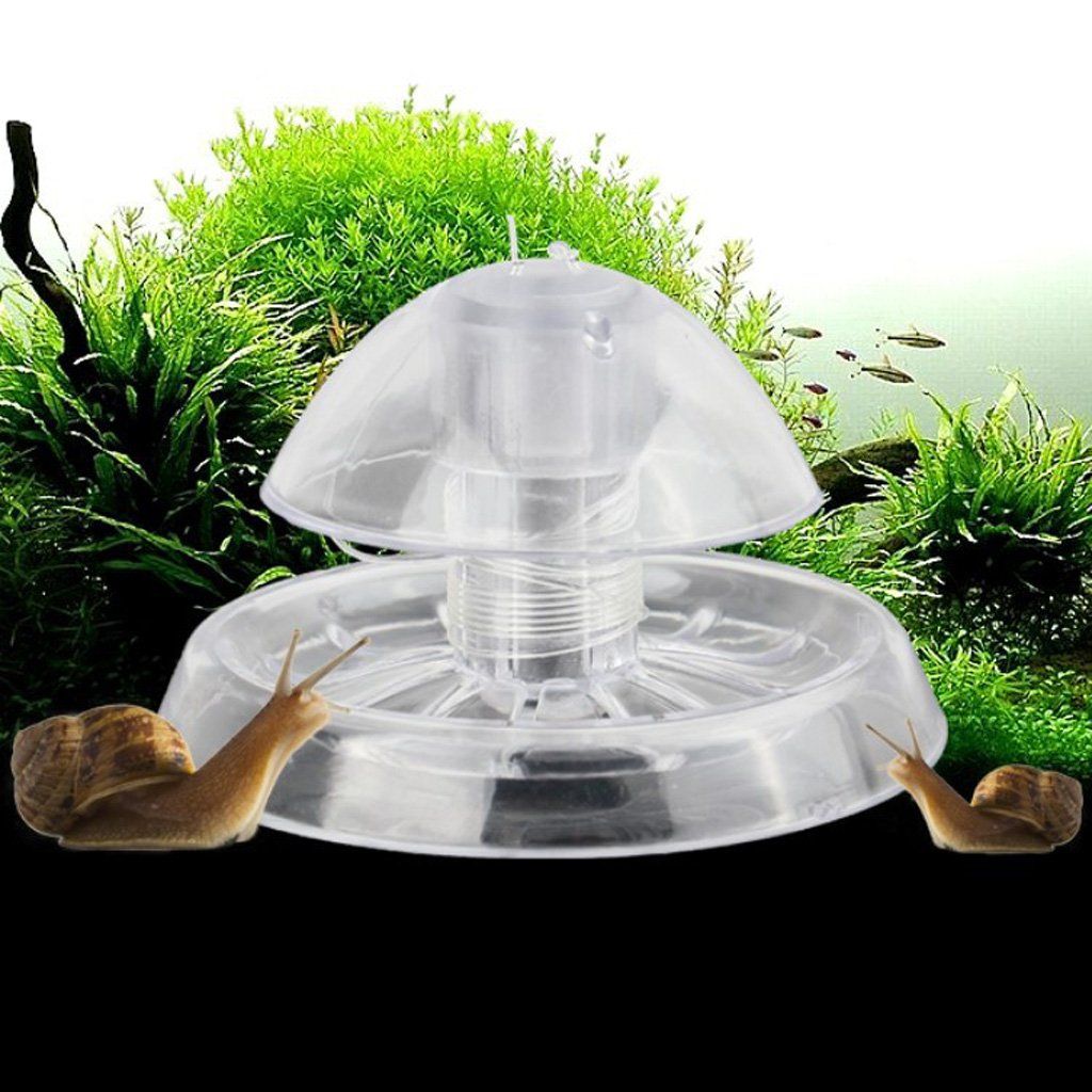 Snail Trap Plastic Aquarium Snail Trap for Fish Tank Clear Snail Catcher Fish Plants… image 5