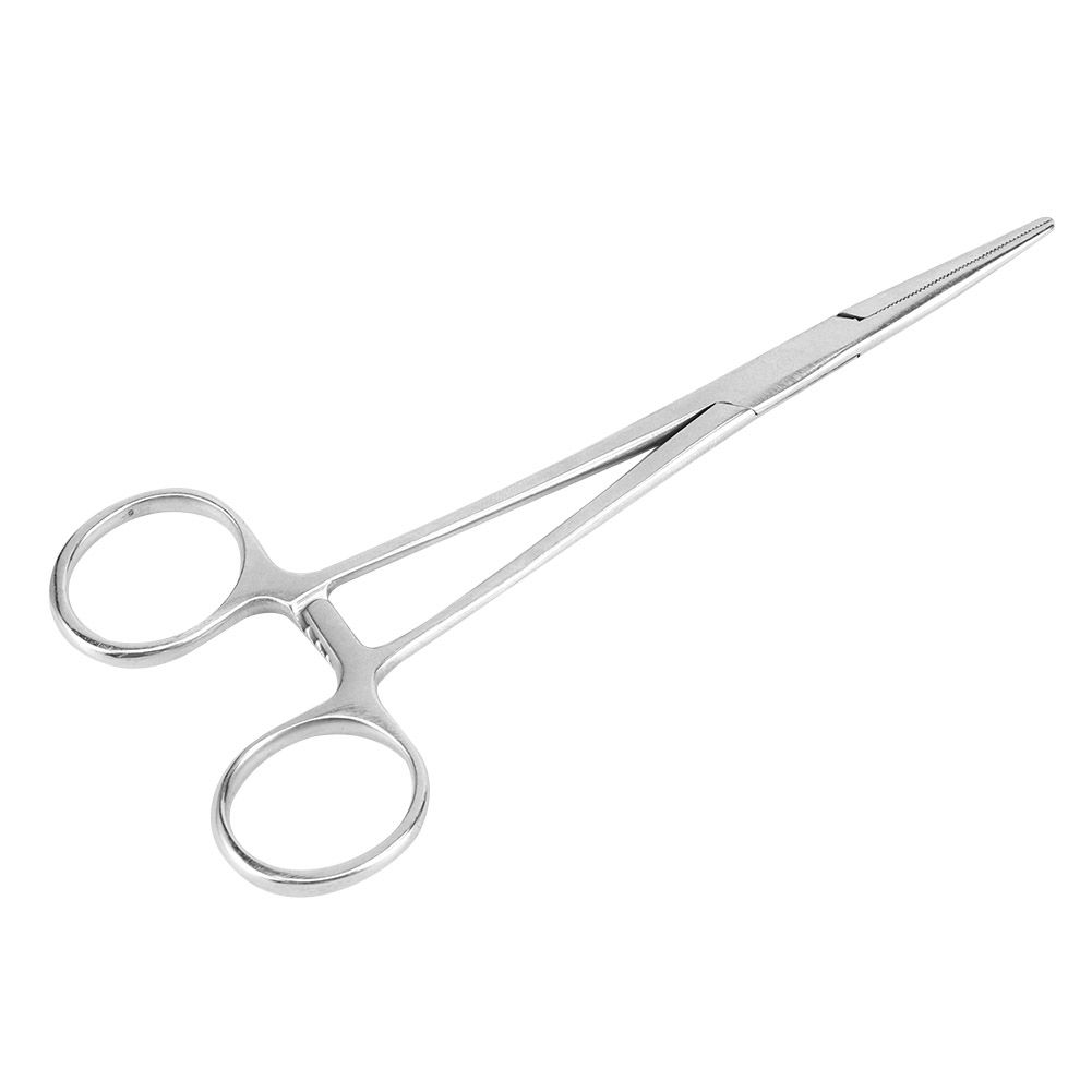 16cm Stainless Steel Surgical Straight Hemostatic Forceps Pet Hair Clamp Pliers Pets… image 4