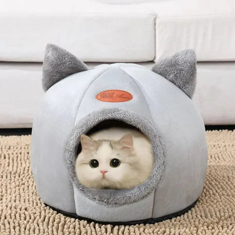 2024 Cat House Soft Washable Bed 33x33x33cm image 5