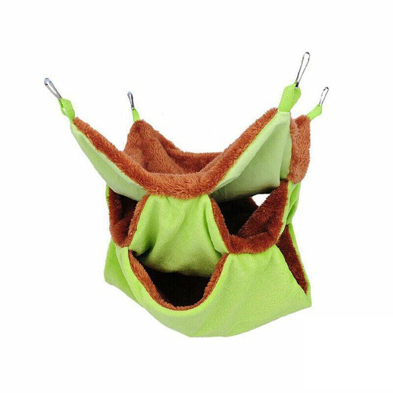 Hanging Hammock Nest Bed for Hamster Guinea Pig Ferret Rat Mice Cage Warmer Toy… image 6
