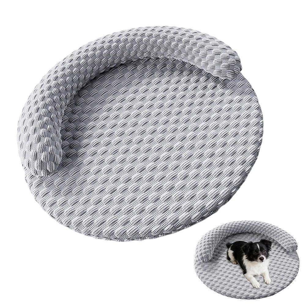 Washable Cooling Pet Bed with Removable Cover for Dogs & Cats - Dark Gray - M image 8