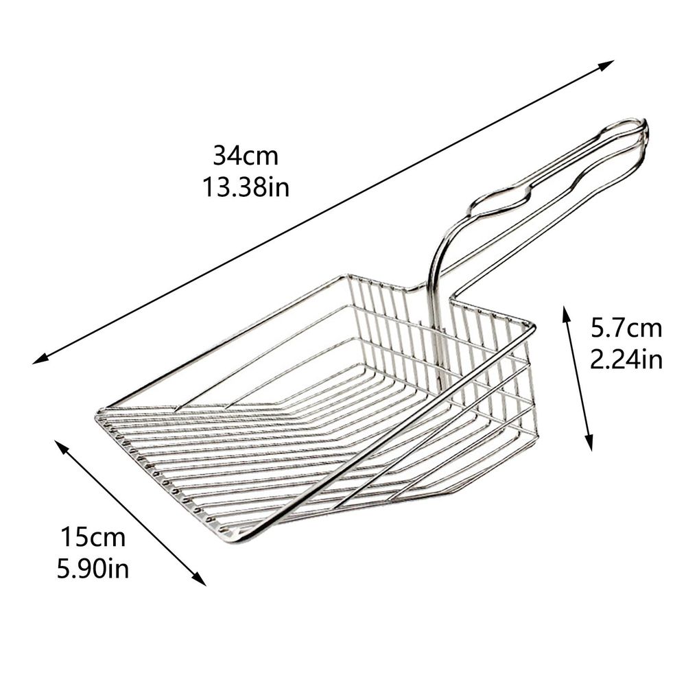 Pet Cat Litter Cat Feces Cleaning Tool Instant Cat Litter Large Metal Craft Feces Cat… image 4