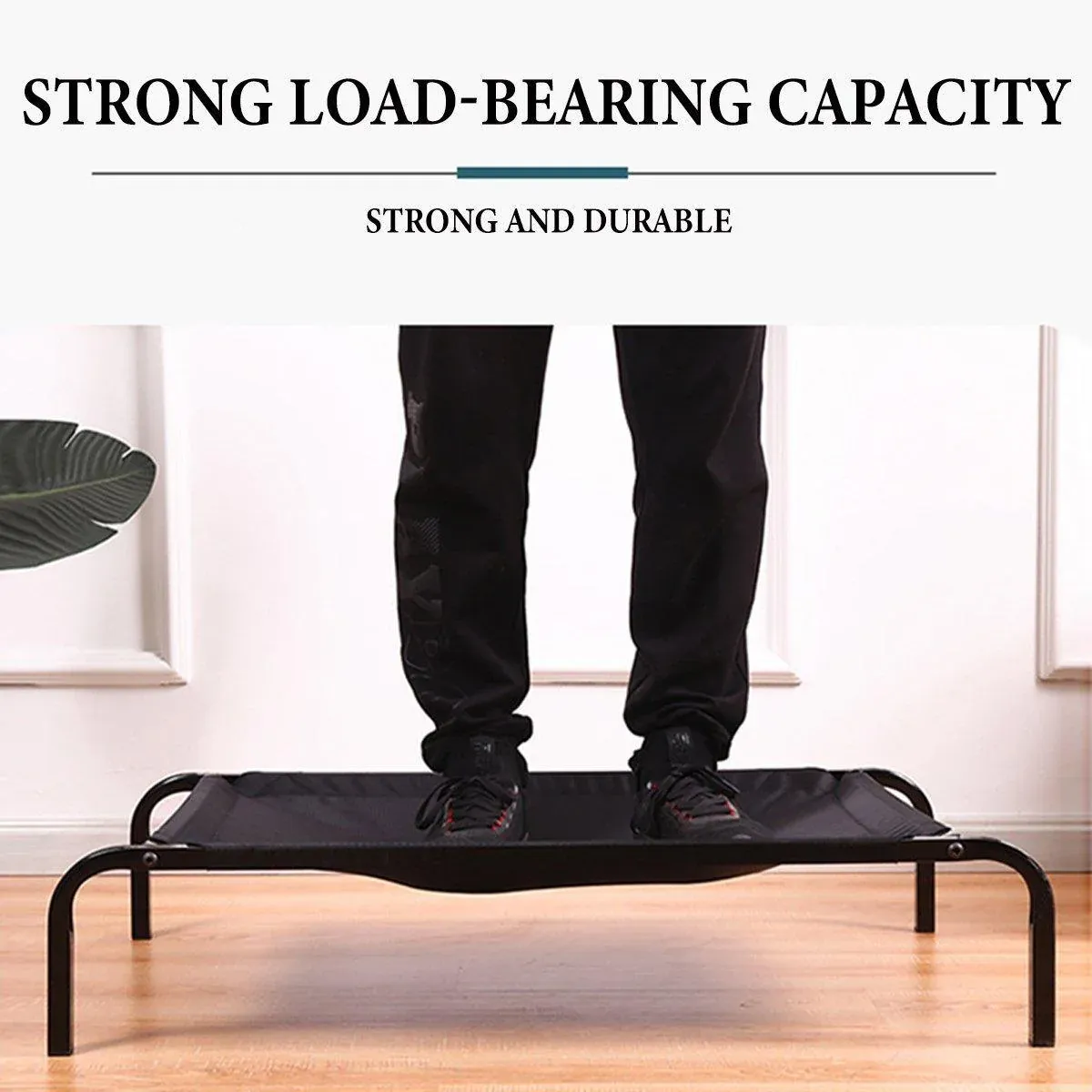 Heavy Duty Pet Raised Bed Elevated Trampoline Hammock Cat Dog Raised Deluxe… image 12