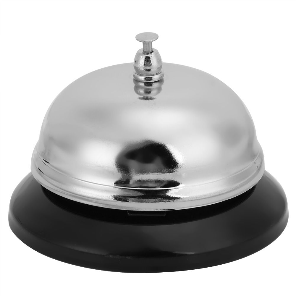 3Pcs Stainless Steel Desktop Service Call Ring Bell for Hotel Restaurant Reception… image 4