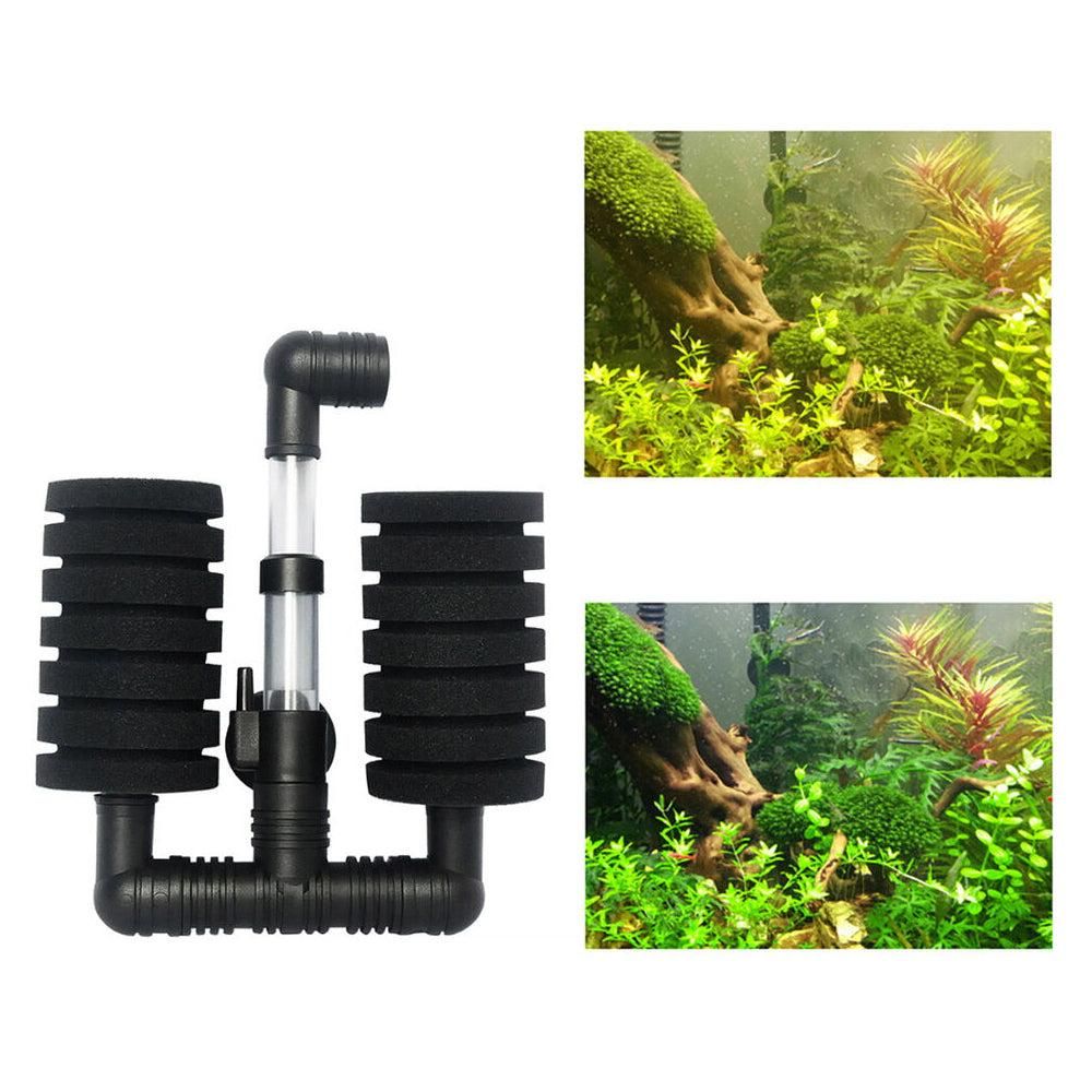Aquarium Air Filter Bio Sponge Filter for Shrimp Betta Breeder Fish Tank Style 2 image 4