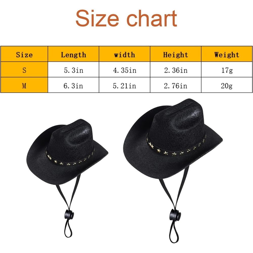 Dog Cowboy Hat Halloween Dog Bandana Scarf Funny Dog Halloween Costumes for Small… image 2